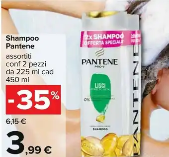 Carrefour Pantene Shampoo Pro-V Lisci offerta