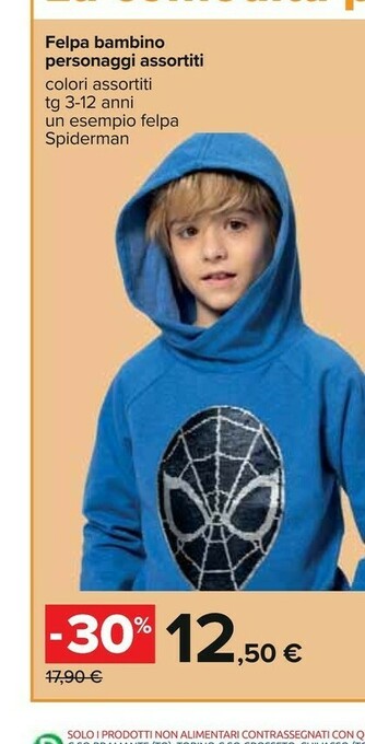 Carrefour Abbigliamento bambini offerta