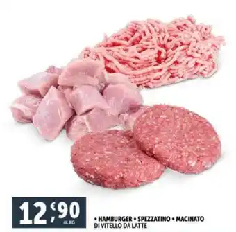 Deco Supermercati BISTECCA FETTINE DI COSCIA DI VITELLO DA LATTE offerta