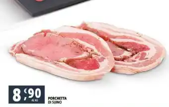 Deco Supermercati PORCHETTA DI SUINO offerta