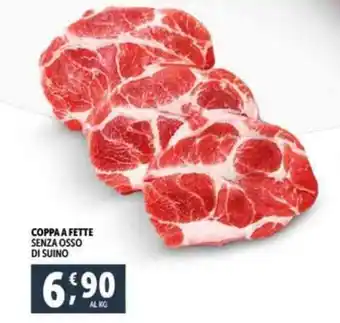 Deco Supermercati COPPA A FETTE SENZA OSSO DI SUINO offerta