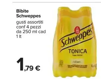 Carrefour Schweppes Schweppes - Schweppes Limone offerta