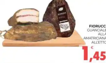 Eté FIORUCCI GUANCIALE ALLA AMATRICIANA ALL'ETTO offerta