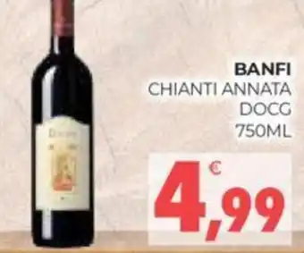 Eté BANFI CHIANTI ANNATA DOCG 750ML offerta