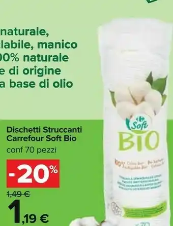 Carrefour Carrefour Dischetti Struccanti Soft offerta