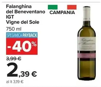 Vigne Del Sole Falanghina Del Benevenano 750 Ml