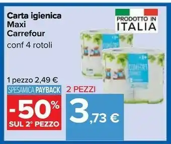 Carrefour Carrefour Carta Igienica offerta