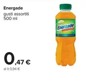 Carrefour Energade Gusto Arancia 500 G(ml) offerta