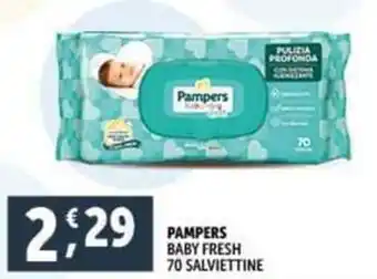 Deco Supermercati PAMPERS BABY FRESH 70 SALVIETTINE offerta