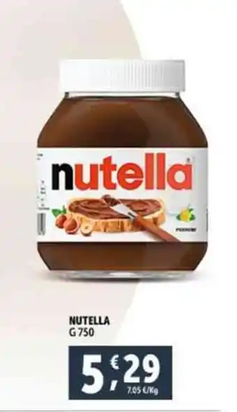 Deco Supermercati NUTELLA G 750 offerta
