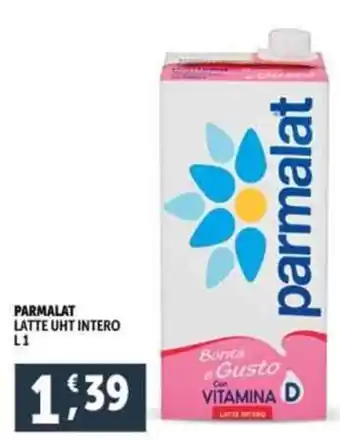 Deco Supermercati PARMALAT LATTE UHT INTERO L1 offerta