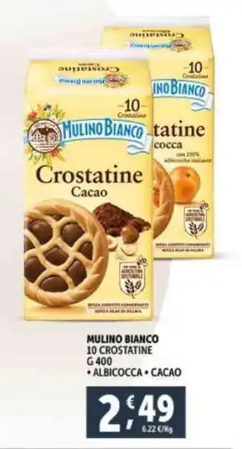 Deco Supermercati MULINO BIANCO 10 CROSTATINE G 400 offerta