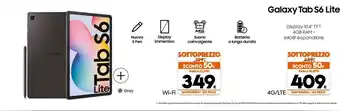 Expert Samsung Galaxy Tab S6 Lite S6 Lite Galaxy Tab Gray 64 GB 26,4 Cm (10.4") 4 GB Wi-Fi 5 (802.11ac) Grigio offerta
