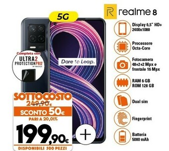 Expert Realme 8 offerta