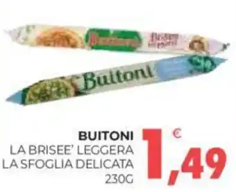 Eté BUITONI LA BRISEE' LEGGERA LA SFOGLIA DELICATA 230G offerta