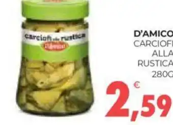Eté D'AMICO CARCIOFI ALLA RUSTICA 280G offerta