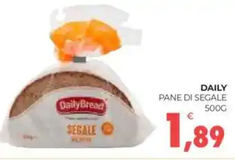 Eté DAILY PANE DI SEGALE 500G offerta