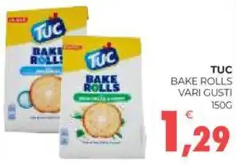 Eté TUC BAKE ROLLS VARI GUSTI 150 g offerta