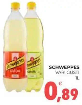 Eté SCHWEPPES VARI GUSTI 1 l offerta