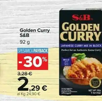 S&b Golden Curry 92 G