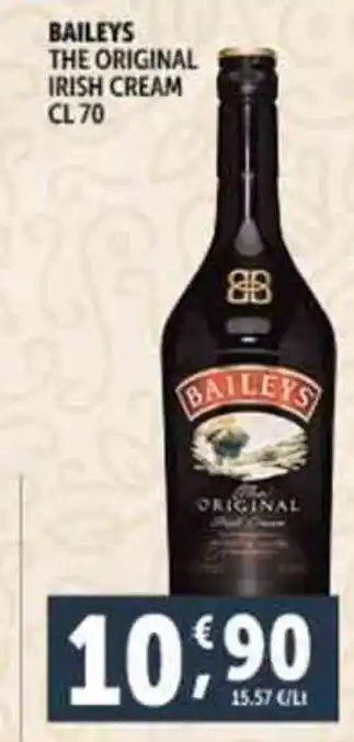 Deco Supermercati BAILEYS THE ORIGINAL IRISH CREAM CL 70 offerta