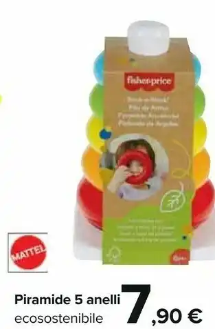 Mattel Piramide 5 Anelli