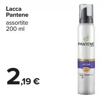 Carrefour Pantene Lacca offerta