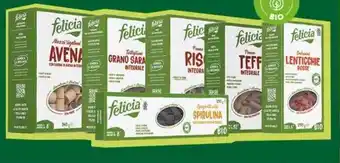 Deco Supermercati FELICIA pasta bio varie trafile g 250/340 offerta