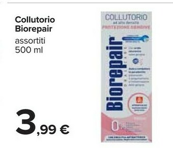 Carrefour Biorepair Collutorio 500 Ml offerta