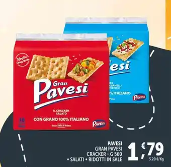 Deco Supermercati PAVESI GRAN PAVESI CRACKER-G 560 offerta