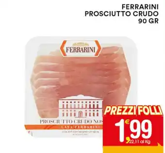 FERRARINI PROSCIUTTO CRUDO 90 gr