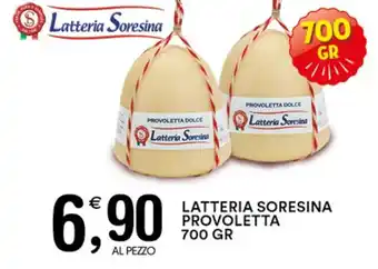 Gecop LATTERIA SORESINA PROVOLETTA 700 GR offerta