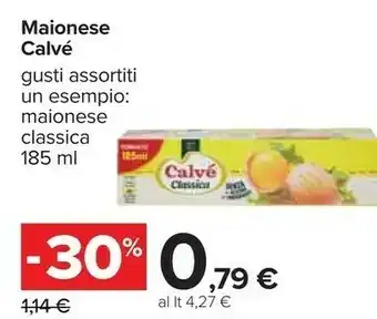 Carrefour Calvè Maionese offerta