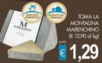 PrestoFresco TOMA LA MONTAGNA MARENCHINO offerta