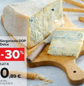 Carrefour Gorgonzola Dop Dolce offerta