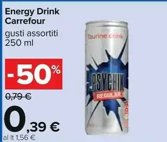 Carrefour Carrefour Energy Drink offerta