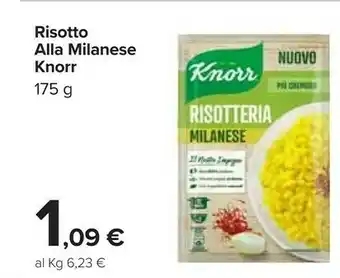 Carrefour Knorr Risotto Alla Milanese offerta