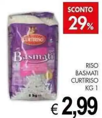 PrestoFresco RISO BASMATI CURTIRISO KG 1 offerta