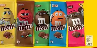 Carrefour M&M's Tavoletta Gusti Assortiti offerta