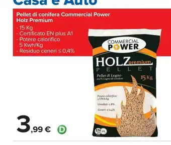 Carrefour Commercial power Pellet offerta