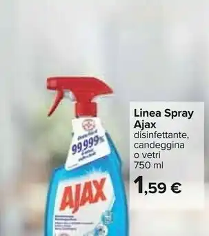Carrefour Ajax Disinfettante offerta