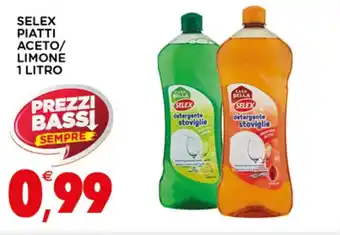 Gecop SELEX PIATTI ACETO/ LIMONE 1 LITRO offerta