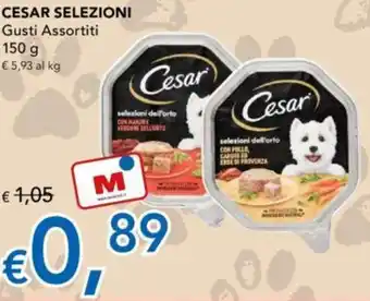 Migross Supermercati e Market CESAR SELEZIONI Gusti Assortiti 150 G offerta