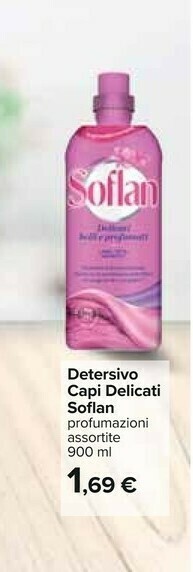 Soflan Detersivo Capi Delicati
