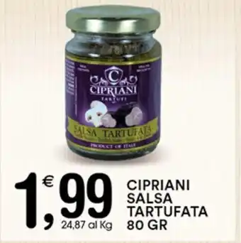 Gecop CIPRIANI SALSA TARTUFATA 80 GR offerta