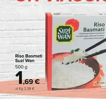Carrefour Suzi wan Riso Basmati 500 G(ml) offerta