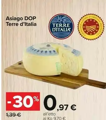 Carrefour Asiago Terre D'italia offerta