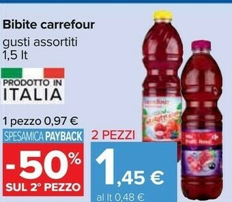 Carrefour Carrefour Bibite offerta