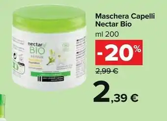 Carrefour Nectar Maschera Capelli offerta