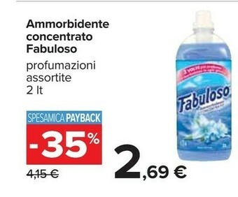 Carrefour Fabuloso Ammorbidente Concentrato offerta